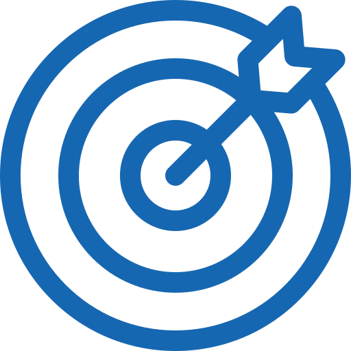 Goal Blue Icon